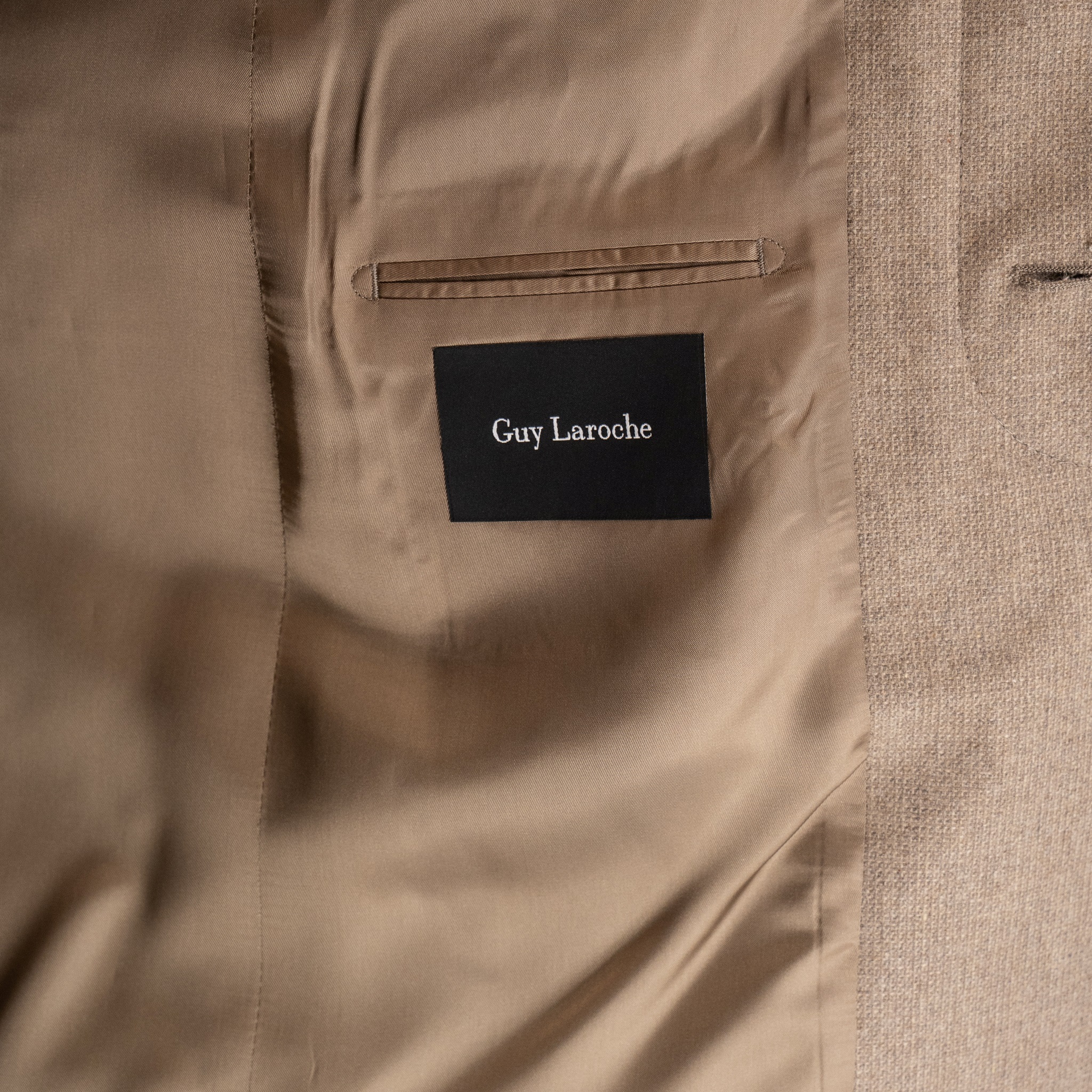 Ημίπαλτο μάο με κουκούλα Guy Laroche μπεζ fit line GLDW26323_80255_213 - Image 9