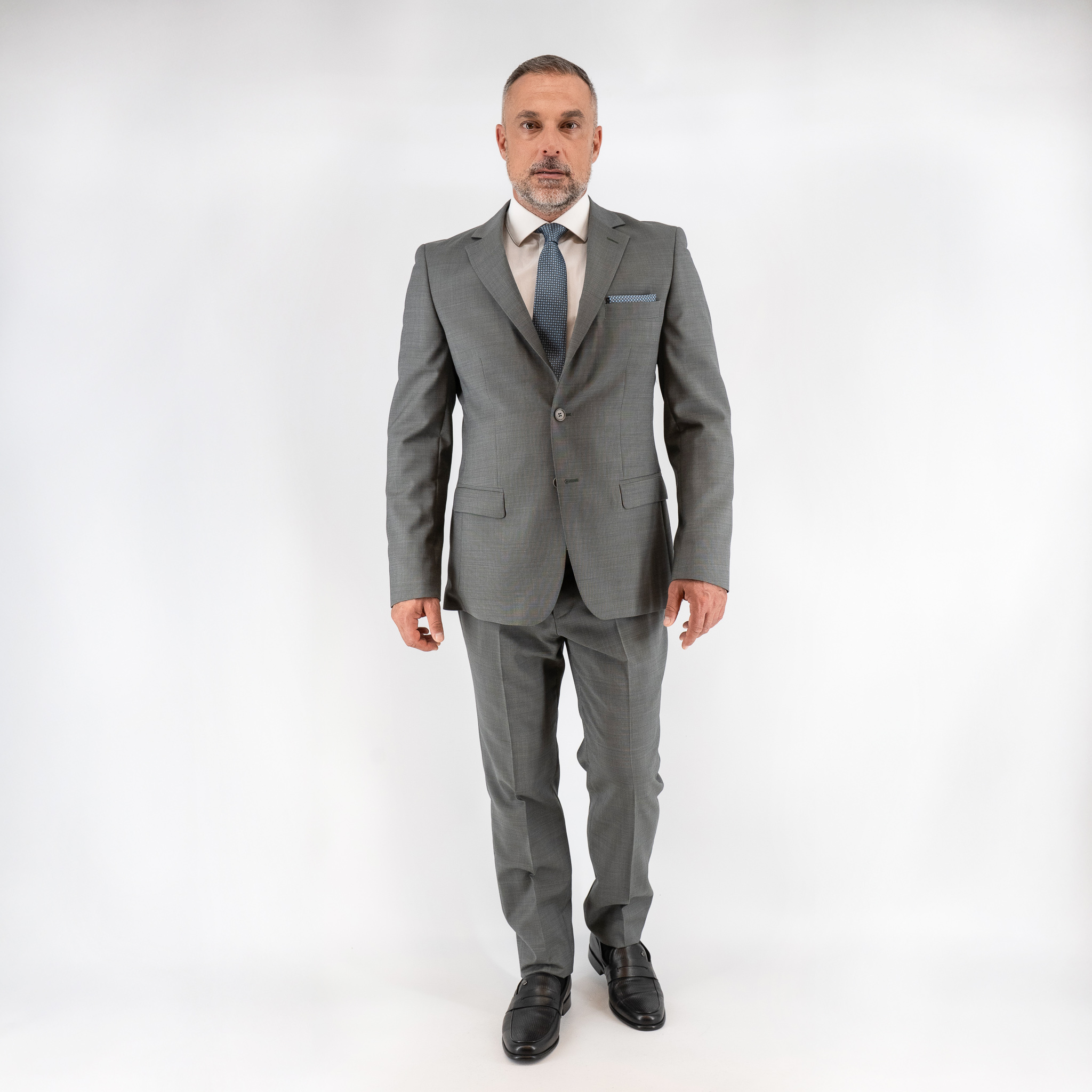 Κοστούμι Guy Laroche γκρι fit line GLES11402_SL302_61 - Image 3