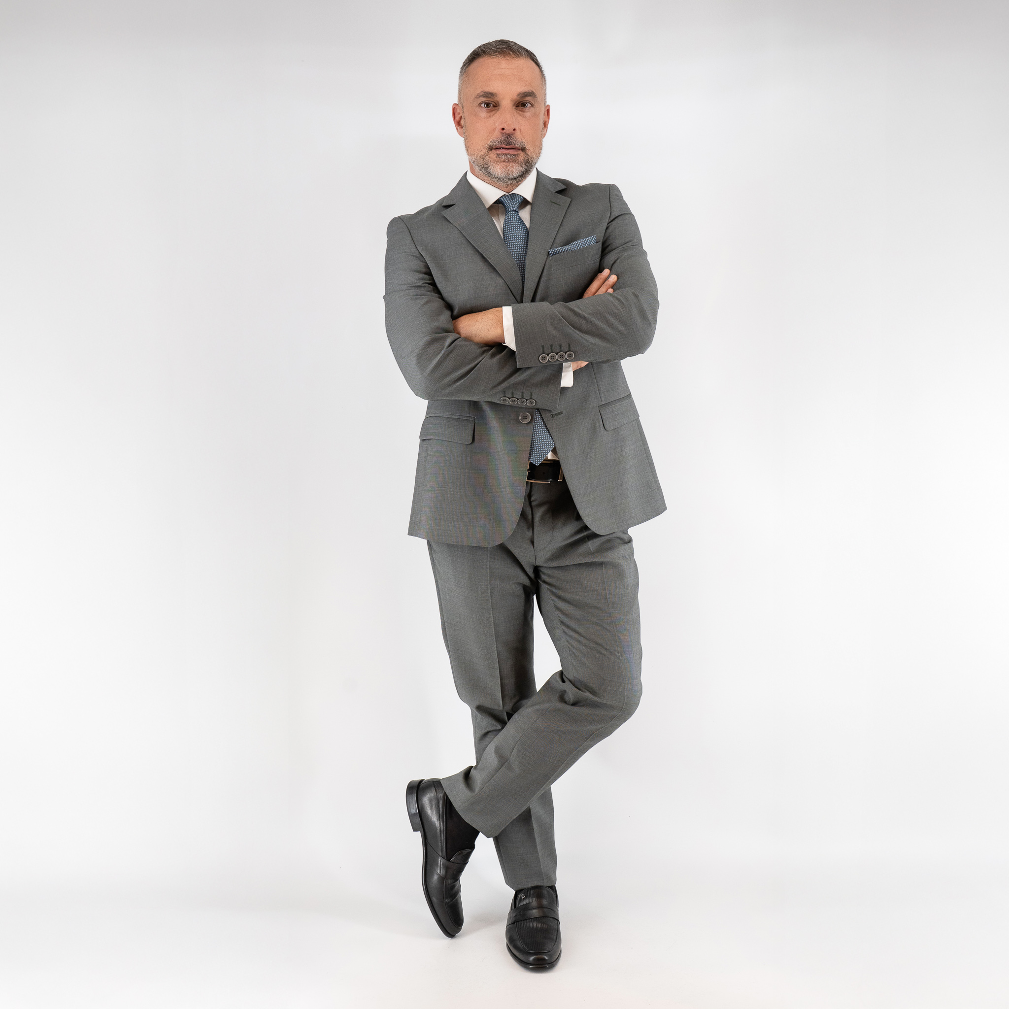 Κοστούμι Guy Laroche γκρι fit line GLES11402_SL302_61 - Image 2