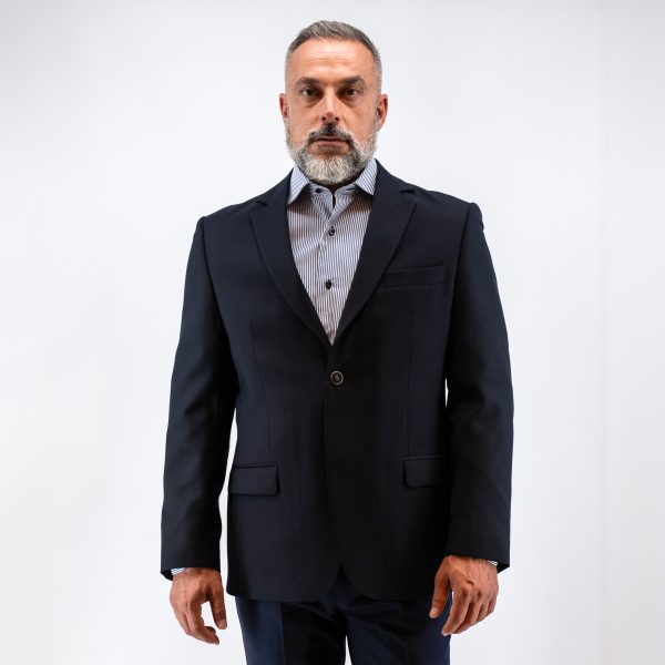 Σακάκι Blazer Guy Laroche μπλε σκούρο regular fit GLES13103_32030_566 - 52, Μπλε