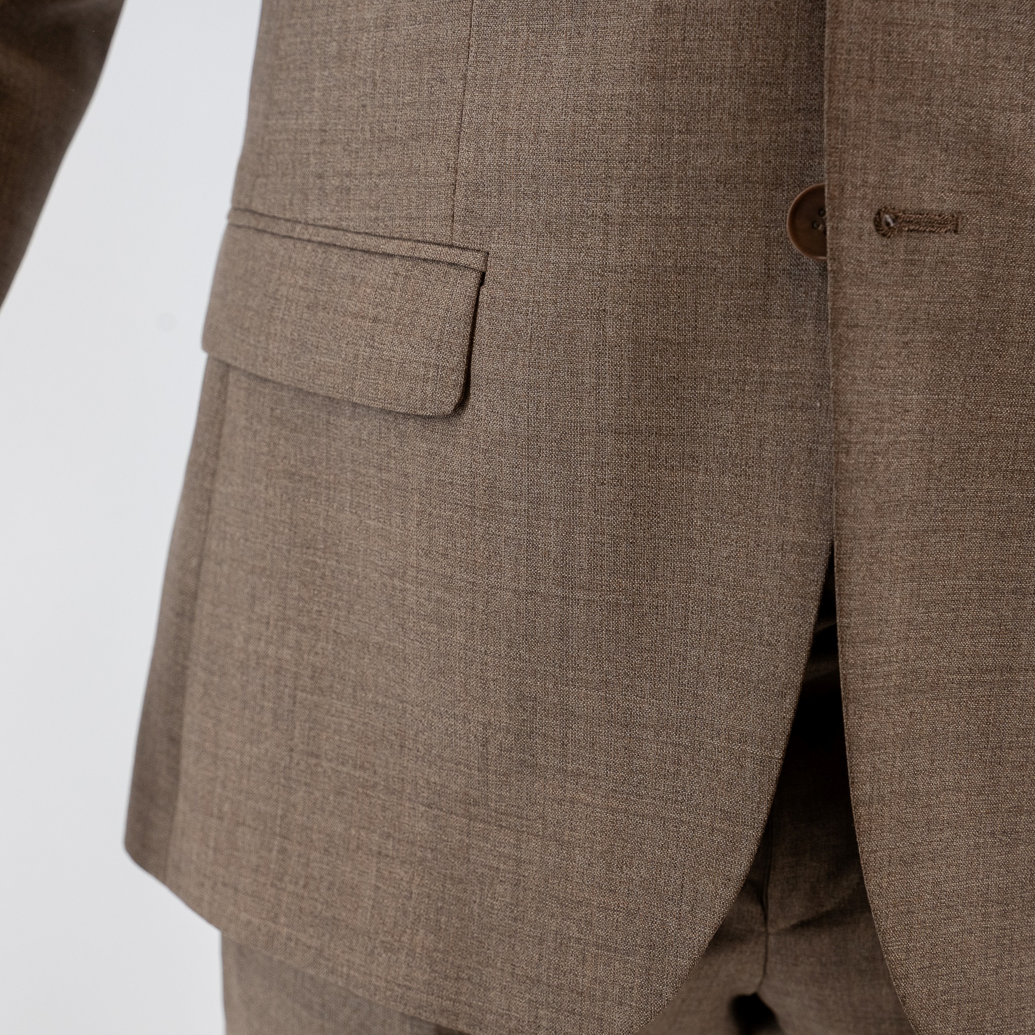 Κοστούμι Guy Laroche μόκα fit line GLEW21115_10121_86 - Image 5