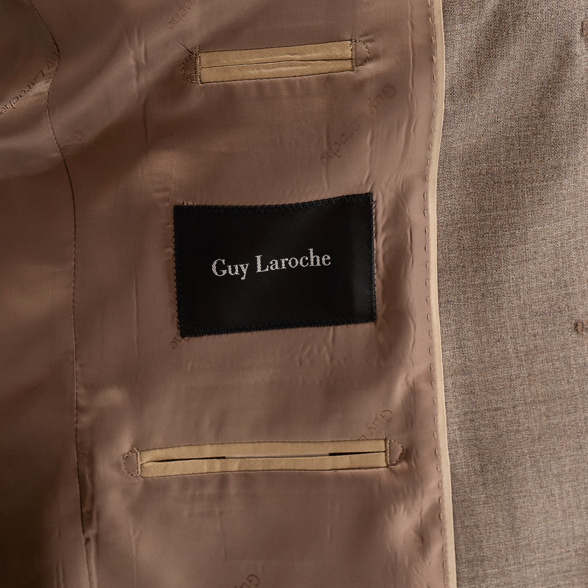 Κοστούμι Guy Laroche μόκα fit line GLEW21115_10121_86 - Image 8