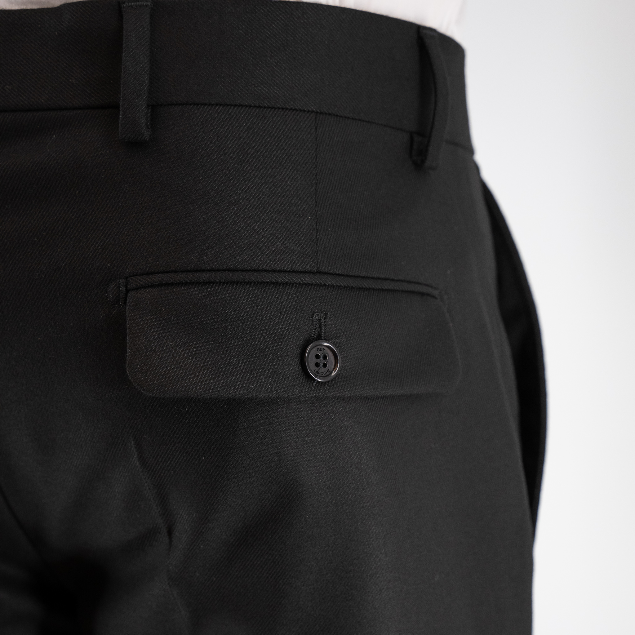 Παντελόνι Guy Laroche μαύρο modern fit GLEW22615_2081TR_101 - Image 3