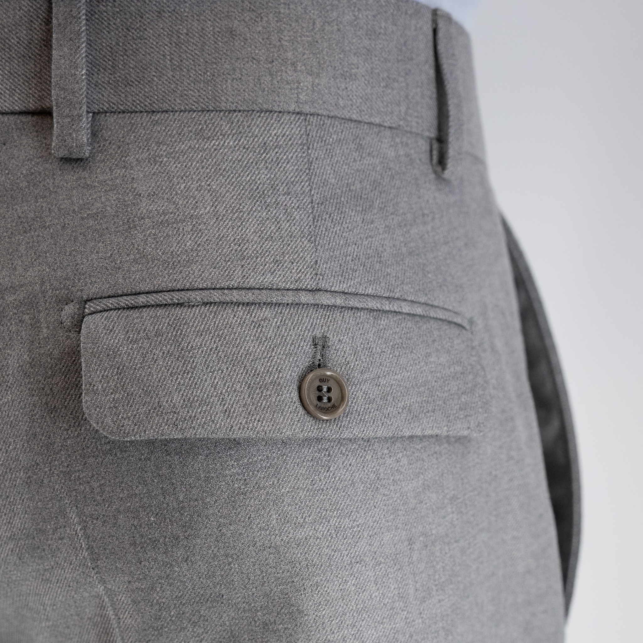 Παντελόνι Guy Laroche γκρι αρζάν modern fit GLEW22615_2081TR_303 - Image 3