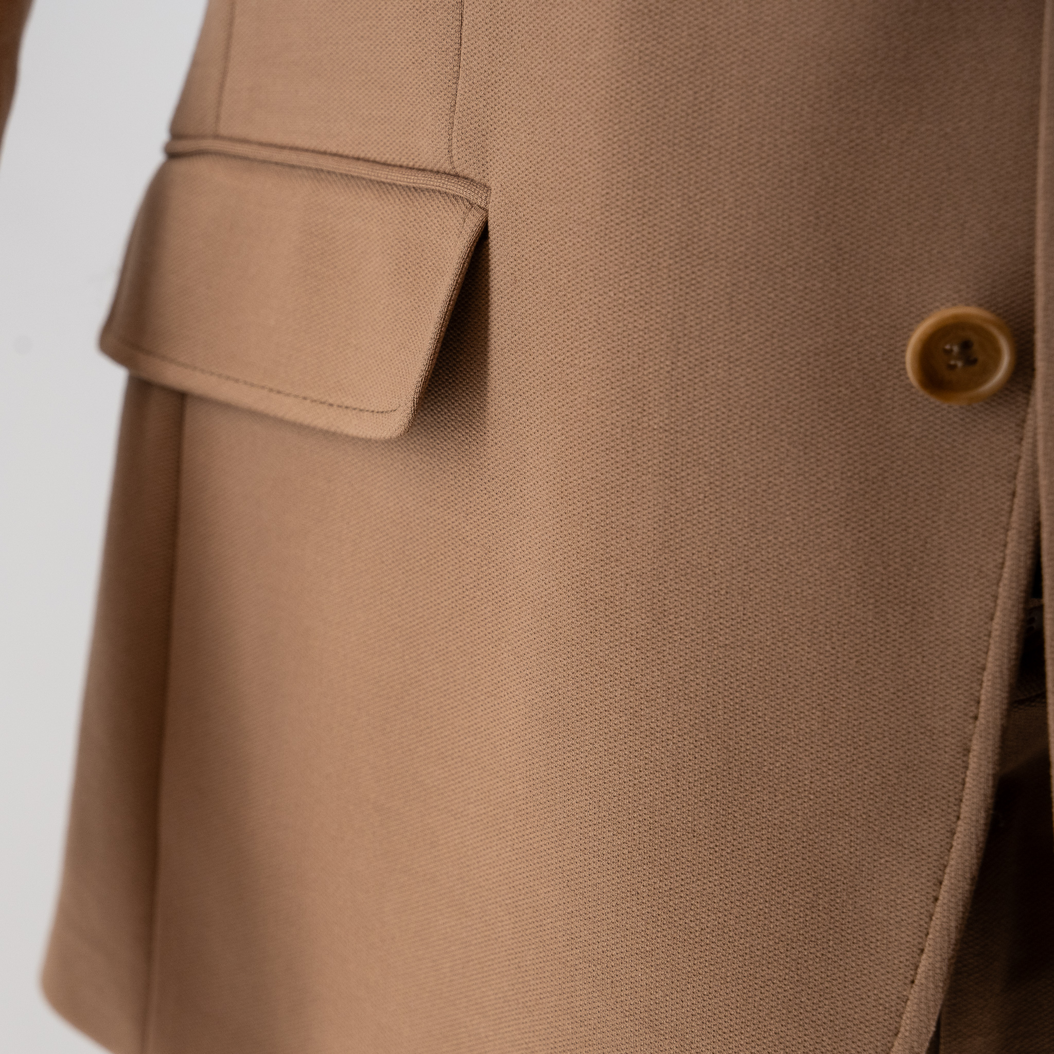 Σακάκι Guy Laroche μπεζ με αποσπώμενη κουκούλα fit line GLEW23003_10121K_F_40 - Image 12