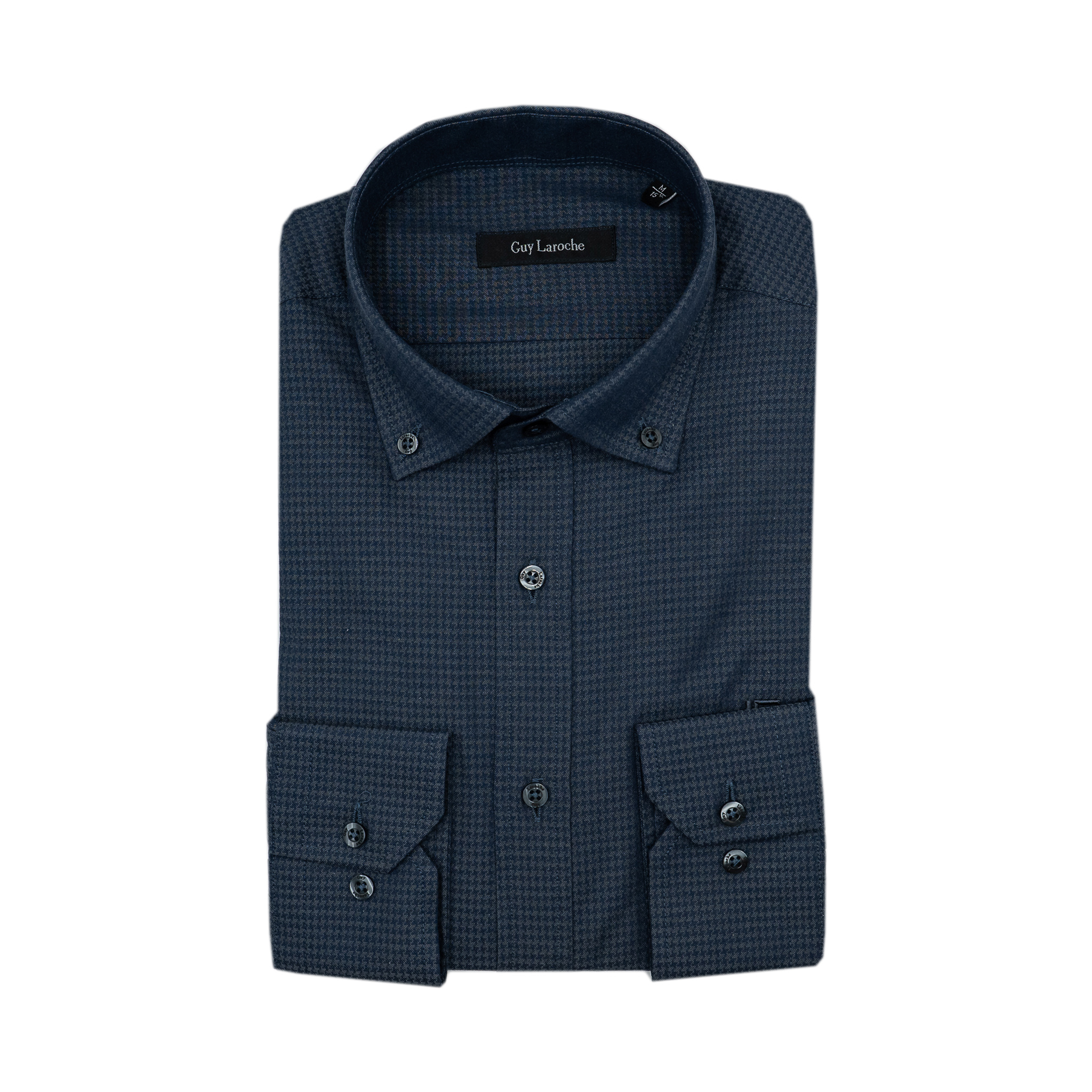 Πουκάμισο Guy Laroche μπλε πιε ντε πουλ regular fit GLEW28706_BD_3