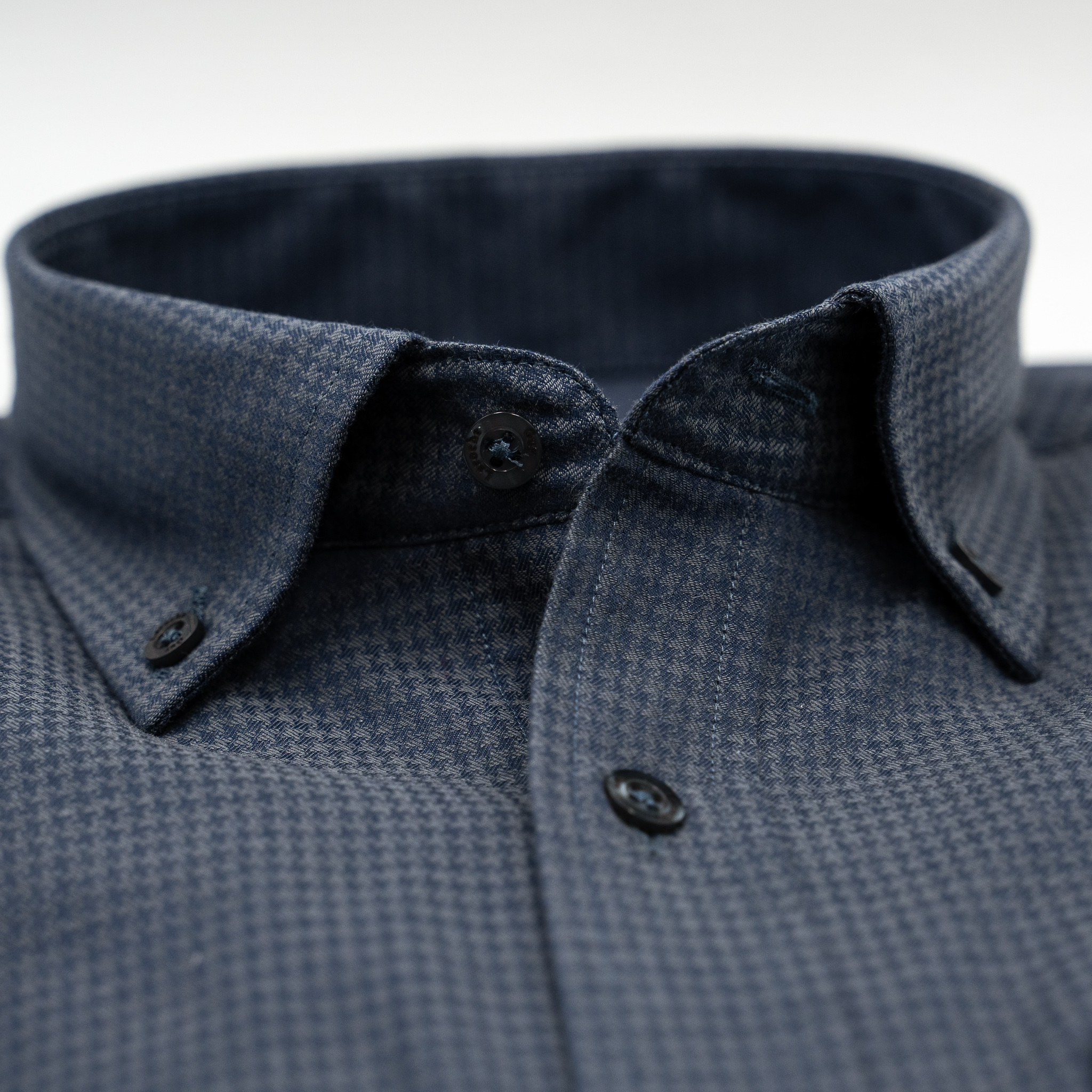 Πουκάμισο Guy Laroche μπλε πιε ντε πουλ regular fit GLEW28706_BD_3 - Image 2