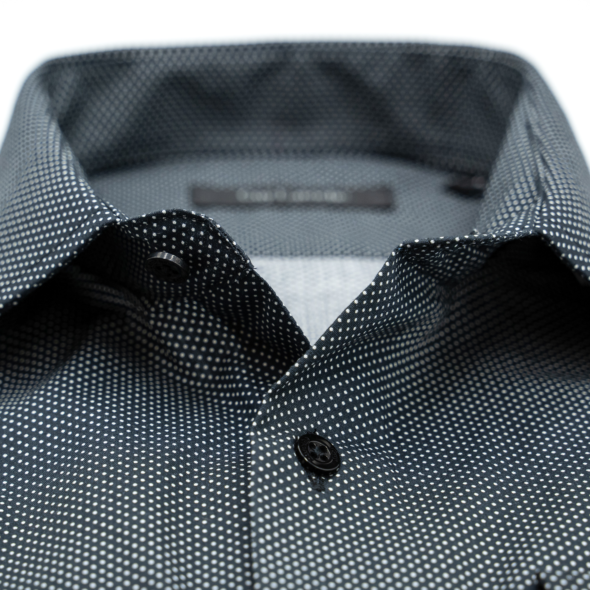 Πουκάμισο Guy Laroche μαύρο πουά regular fit GLEW28717_CL_4 - Image 2