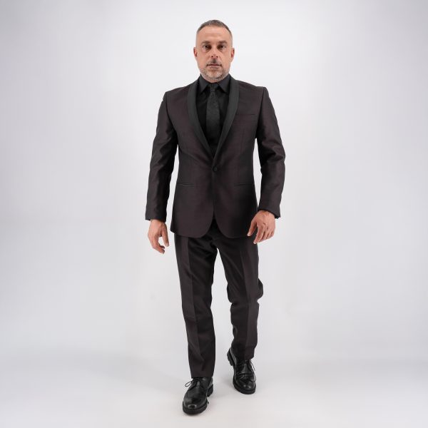 Κοστούμι σμόκιν Guy Laroche μπορντώ fit line GL0721109_20159_13