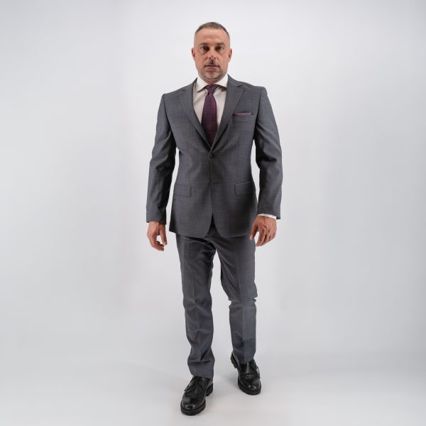 Κοστούμι Guy Laroche γκρι fit line GLEW21174_10121_1283