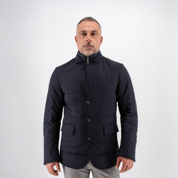 Μπουφάν σακάκι Guy Laroche μπλε modern fit GLEW245652_2