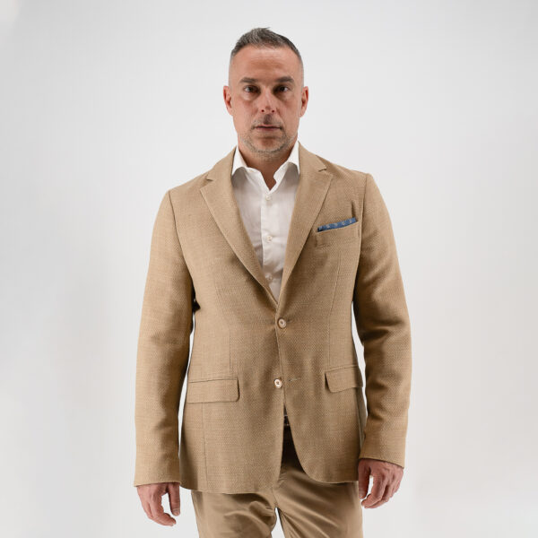 Σακάκι Guy Laroche μελί fit line GL2213202_10854_9117