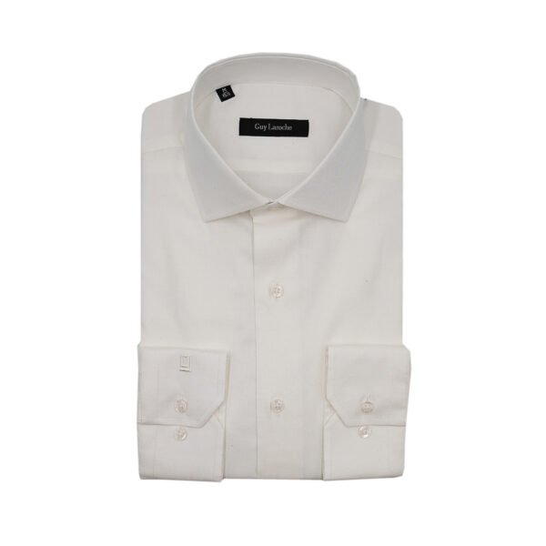 Πουκάμισο Guy Laroche λευκό regular fit GLES18264_CL_1