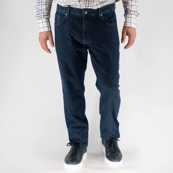 Παντελόνι Jean Guy Laroche πεντάτσεπο μπλε σκούρο regular fit GLFS15271_58817_2 - 34, Μπλε Σκούρο