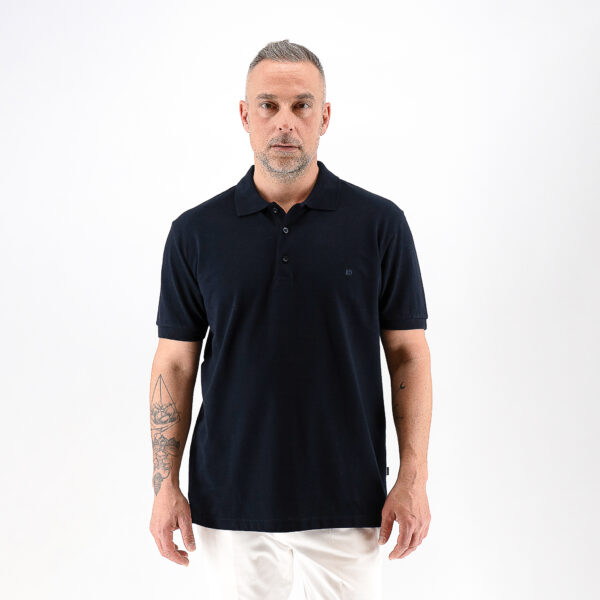 Μπλούζα πόλο Guy Laroche μπλε regular fit GLFS19001_2