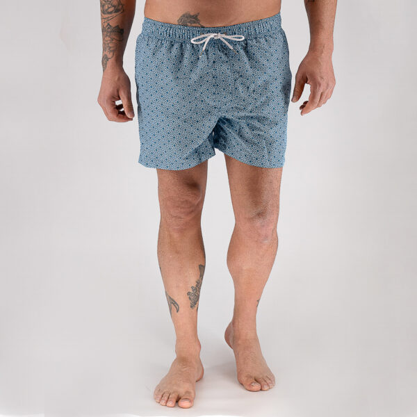 Μαγιό με μικροσχέδιο Guy Laroche μπλε GLES16A25056_4