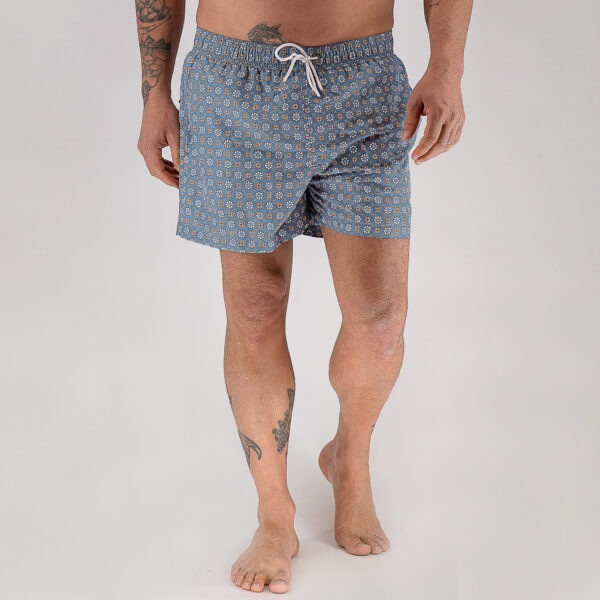 Μαγιό με μικροσχέδιο Guy Laroche ραφ GLES16J0505_12