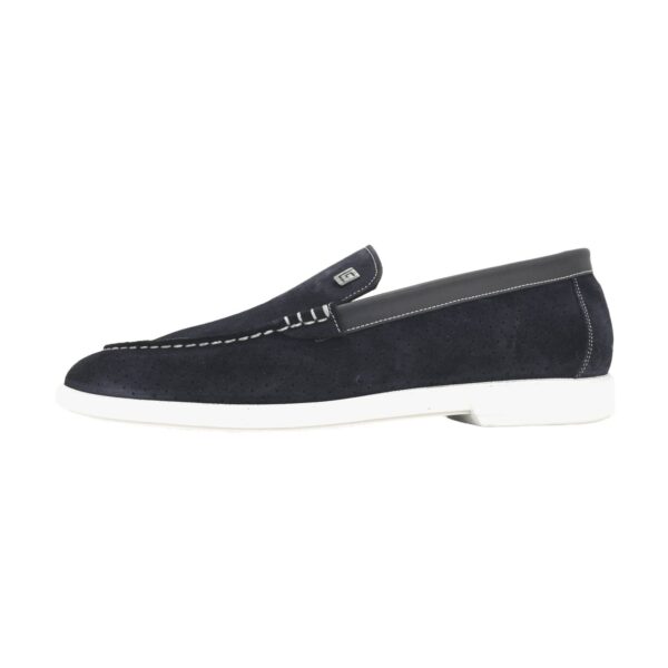Loafer από καστόρι Guy Laroche μπλε τρυπητό GL43753KS26_1149