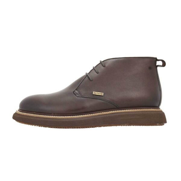Μποτάκι δερμάτινο δετό Guy Laroche καφέ GL27478DW27_brown